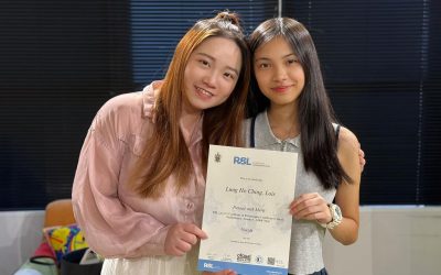 🎉祝賀👏👏魚校長學生Lois龍灝晴於Rockshool Vocal Grade 6中獲取優異成績！